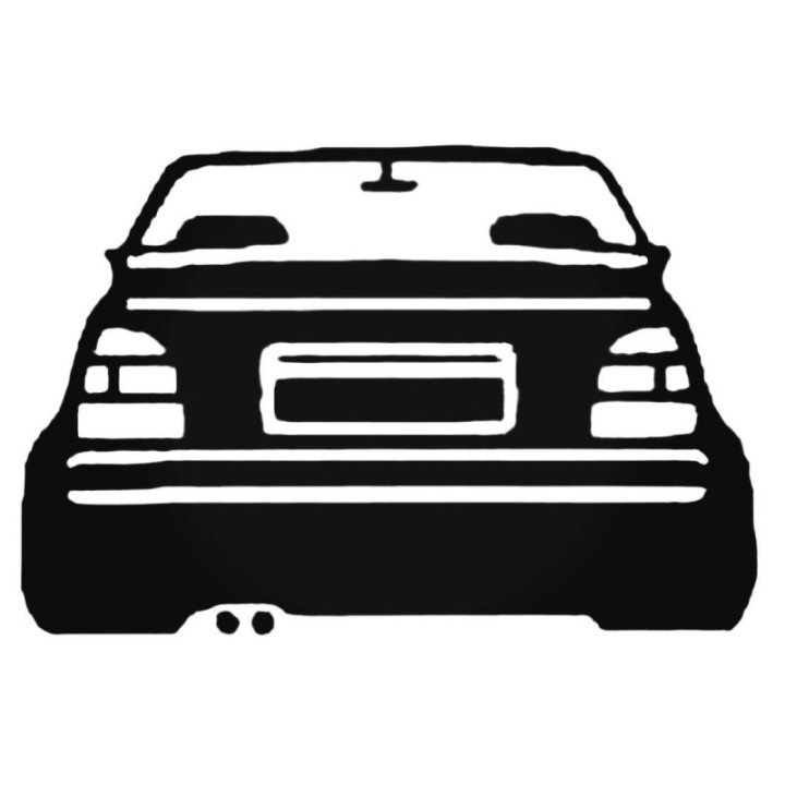Buy Mk3 Golf Cabriolet Decal Sticker Online