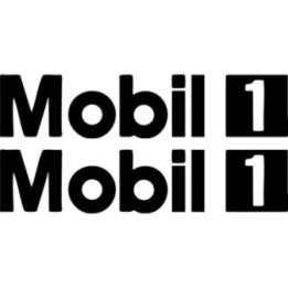Mobil 1 Stickers – Motorsport Sponsor Oil Decals (2-Pack)