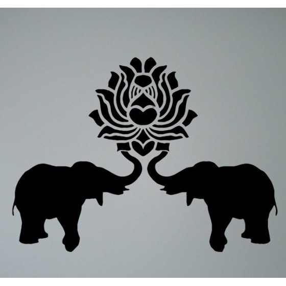 Elephant Vinyl Decal...