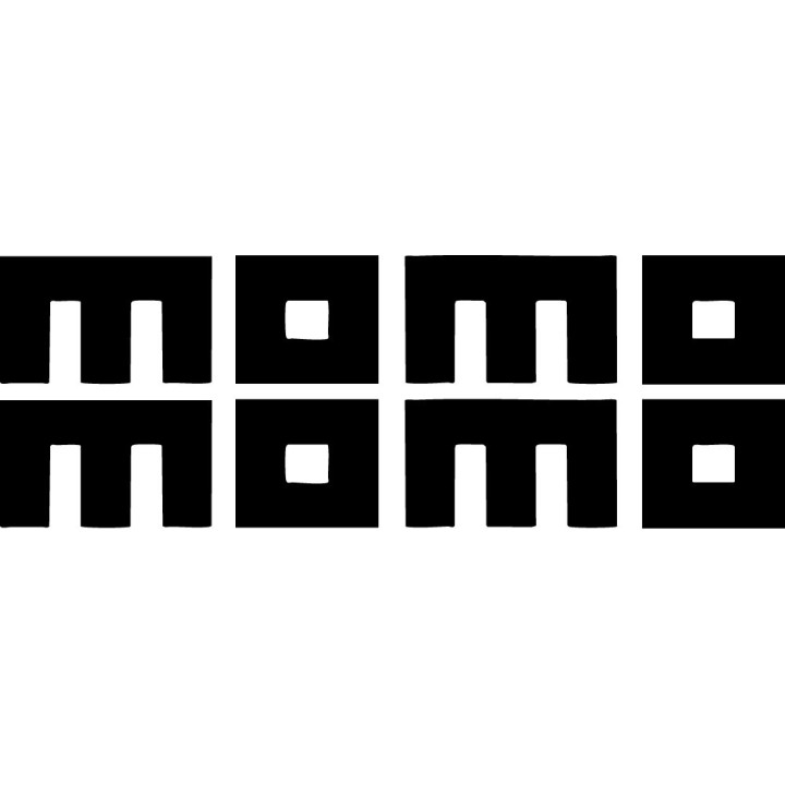 Momo Racing Graphic Stickers – Steering Wheel Performance Decals (2-Pack)