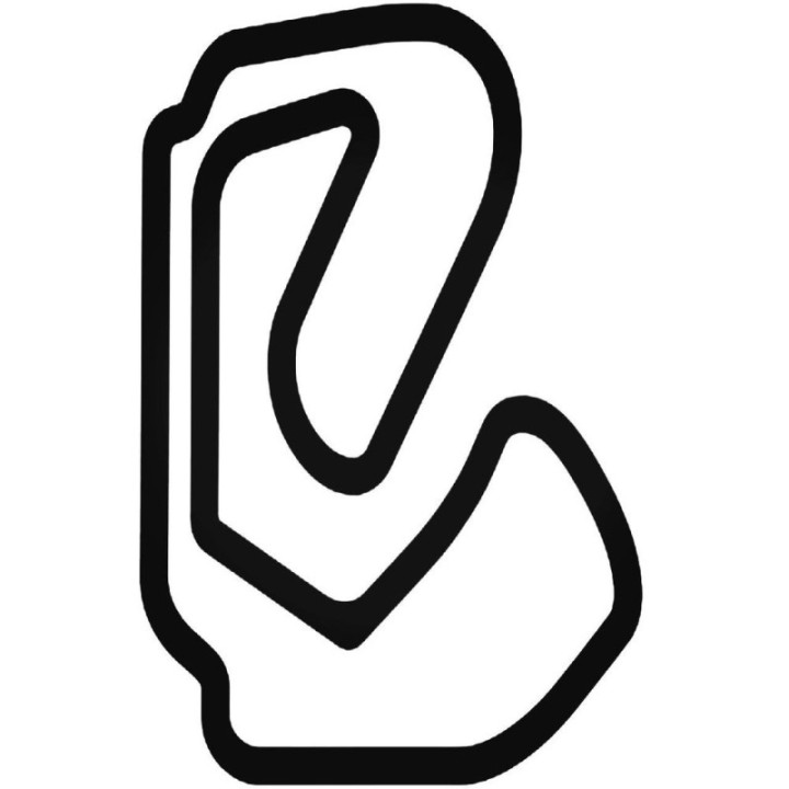 Buy Mosport Driver Development Center 2 2km Vinyl Decal Sticker Online