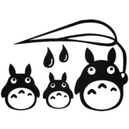 My Neighbor Totoro Stickers – Ghibli Anime Decals (2-Pack)