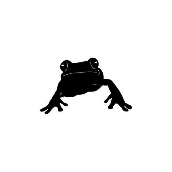 Frog Vinyl Decal Sticker V2