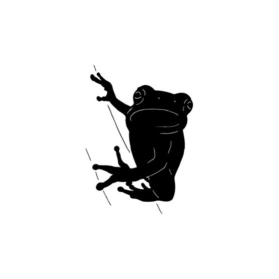 Frog Vinyl Decal Sticker V3
