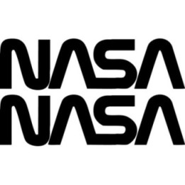 NASA Stickers – Space Agency Logo Vinyl Decals (2-Pack)
