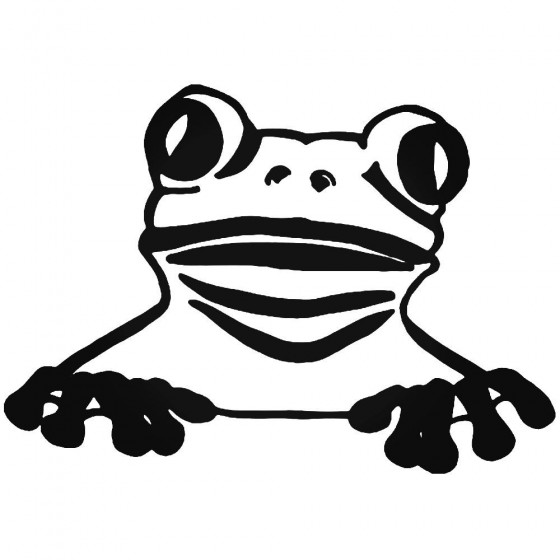 Frog Vinyl Decal Sticker V44