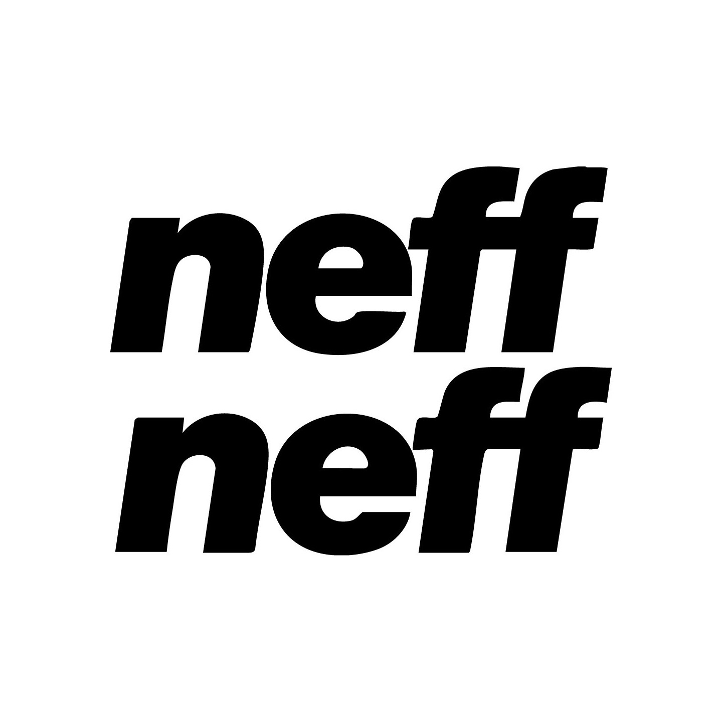 Neff Decal Neff Stickers – Skate Snow Lifestyle Decals (2-Pack)