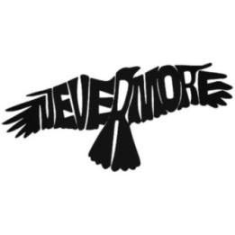 Nevermore Raven Stickers – Edgar Allan Poe Decals (2-Pack)