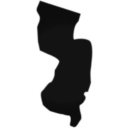 Buy New Jersey Home State Decal Sticker Online