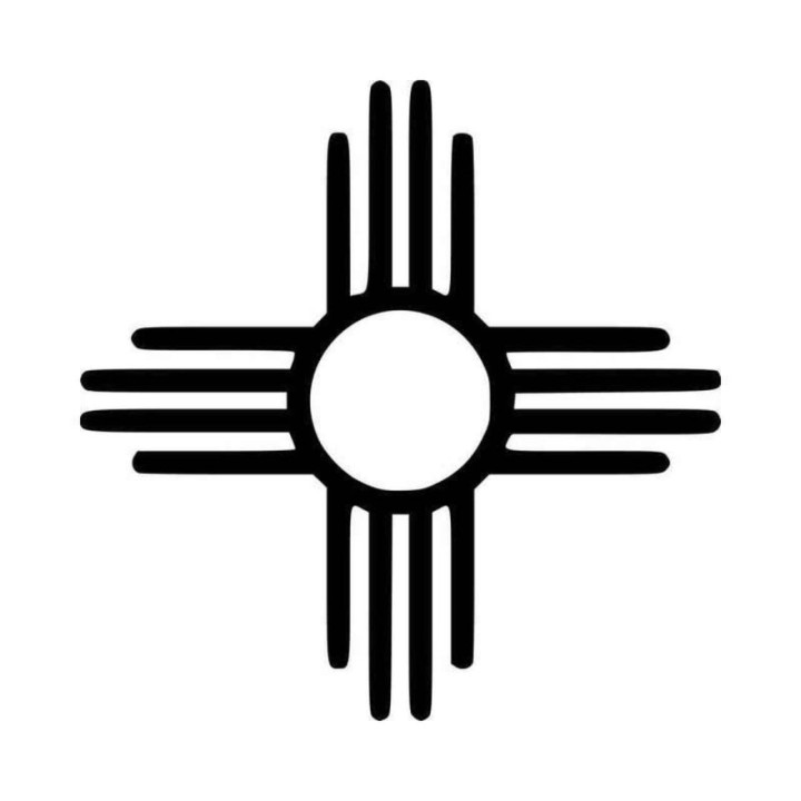 Buy New Mexico Zia Vinyl Decal Sticker Online