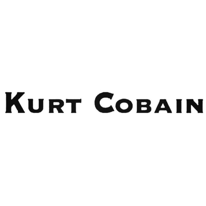 Kurt Cobain Stickers – Nirvana Grunge Decals (2-Pack)