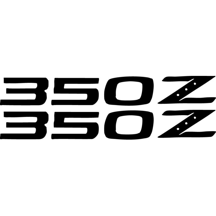 Nissan 350Z Stickers – Z33 JDM Sports Car Decals (2-Pack)