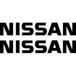 Nissan Stickers – GTR 370Z Skyline Silvia Text Decals (2-Pack)