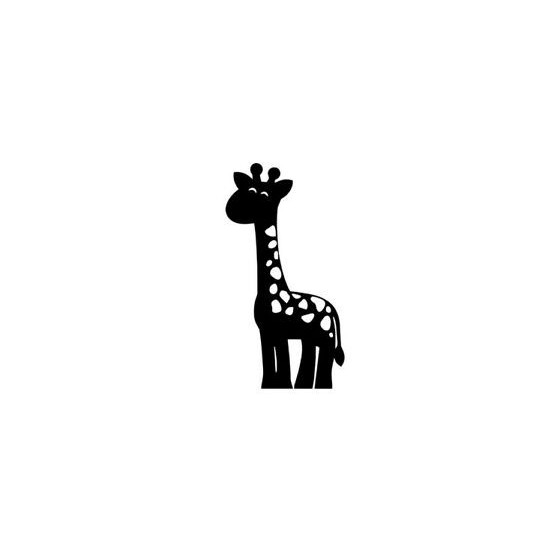 Giraffe Vinyl Decal Sticker V6
