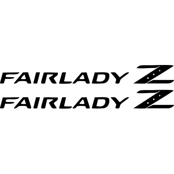 Nissan Fairlady Z Stickers – 240Z 350Z 370Z JDM Decals (2-Pack)