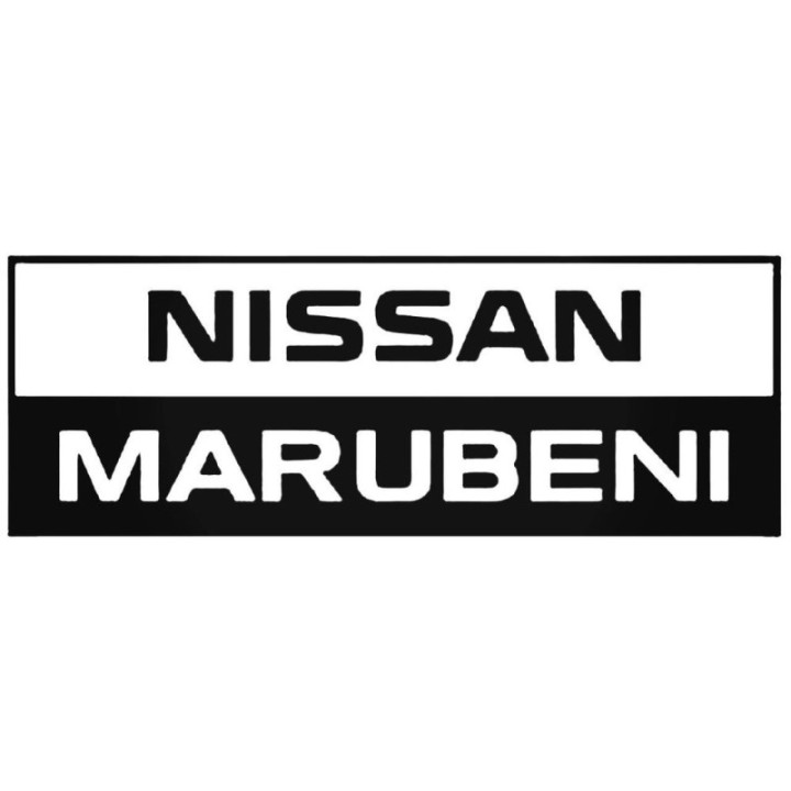 Buy Nissan Marubeni Decal Sticker Online