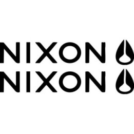Nixon Stickers – Time Teller Surf Lifestyle Decals (2-Pack)