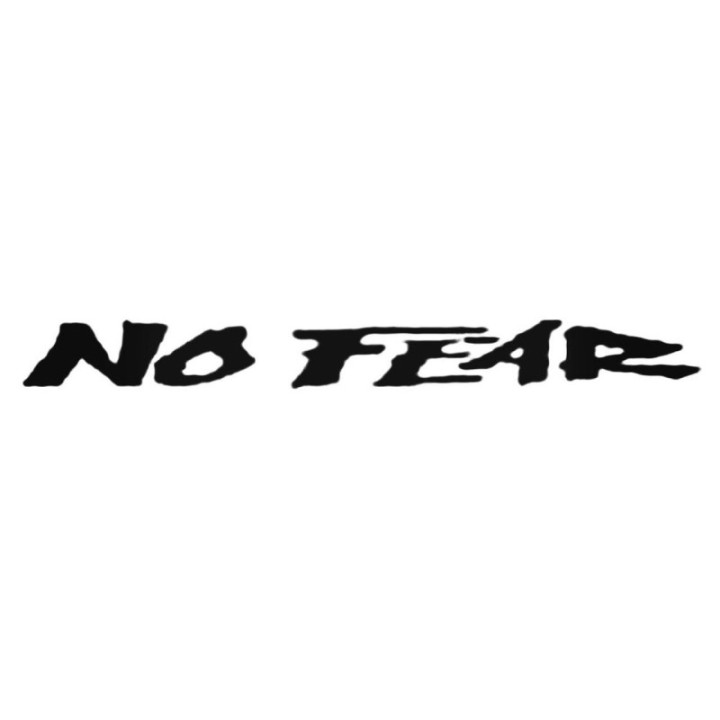 No Fear Stickers – Motocross Extreme Sports Decals (2-Pack)