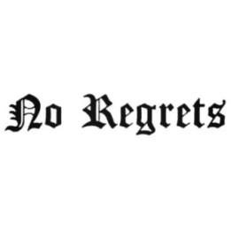 Buy No Regrets Jdm Decal Sticker Online