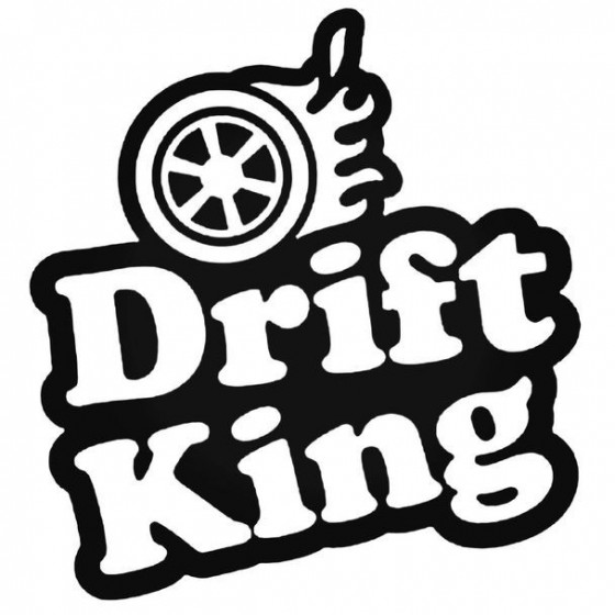 Drift King 2 Decal Sticker