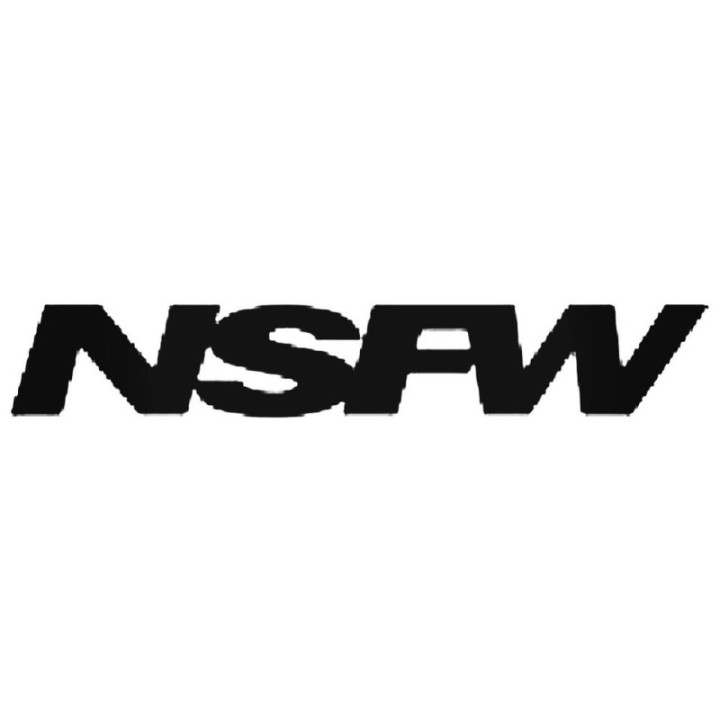 NSFW Stickers – Adult Humor Warning Decals (2-Pack)