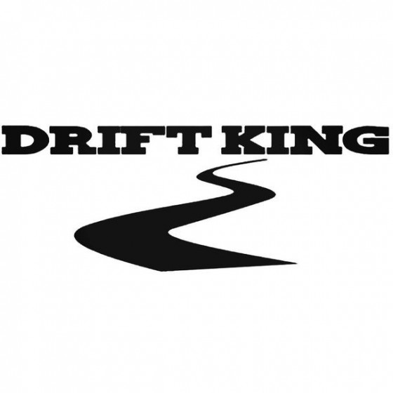 Drift King 8 Decal Sticker