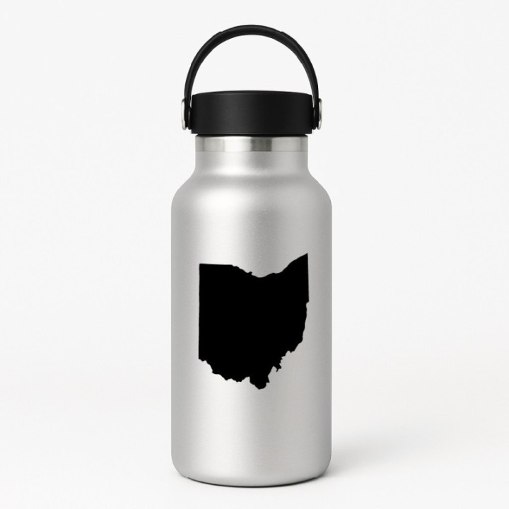 Ohio Stickers – OH Buckeye State Pride USA Decals (2-Pack)