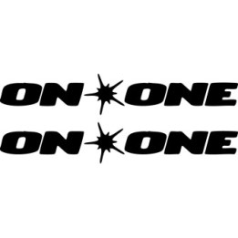 On One Bikes Stickers – Hardtail MTB Gravel Decals (2-Pack)