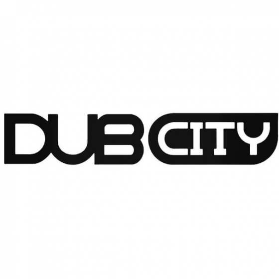 Dub City Decal Sticker