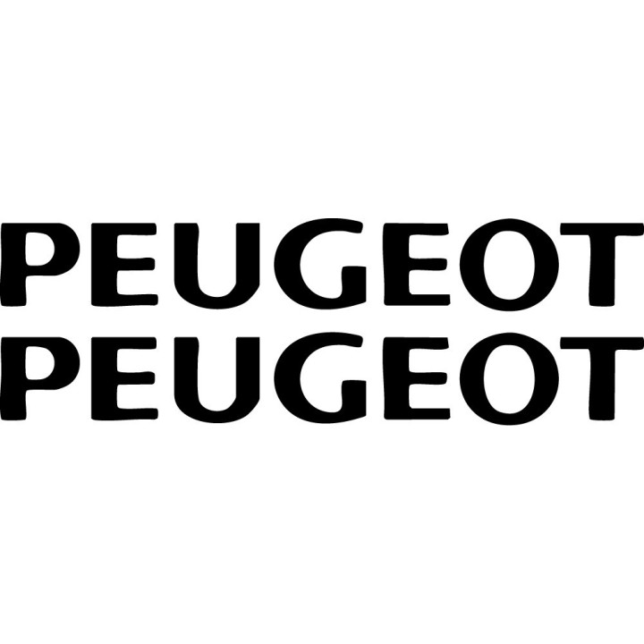 Peugeot Stickers – Speedfight Kisbee Scooter Vinyl Decals (2-Pack)