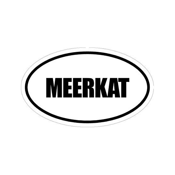 Meerkat Vinyl Decal Sticker...