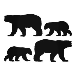 Buy Polar Bear Vinyl Decal Sticker Online