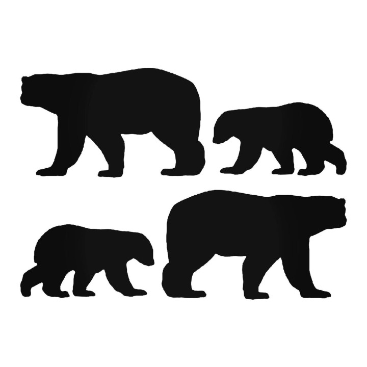 Buy Polar Bear Vinyl Decal Sticker Online