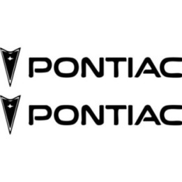 Pontiac Stickers – GTO Firebird Trans Am American Muscle Decals (2-Pack)