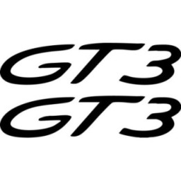 Porsche 911 GT3 Stickers - Track Legend Vinyl Decals (2-Pack)