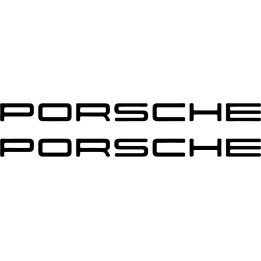 Buy Porsche Ecriture Vinyl Decal Sticker Online