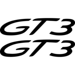 Porsche GT3 Stickers - 992 991 997 Track Decals (2-Pack)