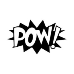 POW! Comic Book Stickers – Pop Art Superhero Decals (2-Pack)