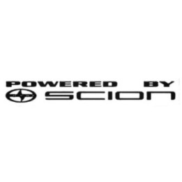 Buy Powered By Scion Windshield Decal Sticker Online