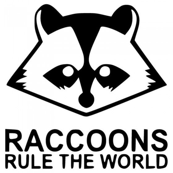Raccoon Coon Vinyl Decal...