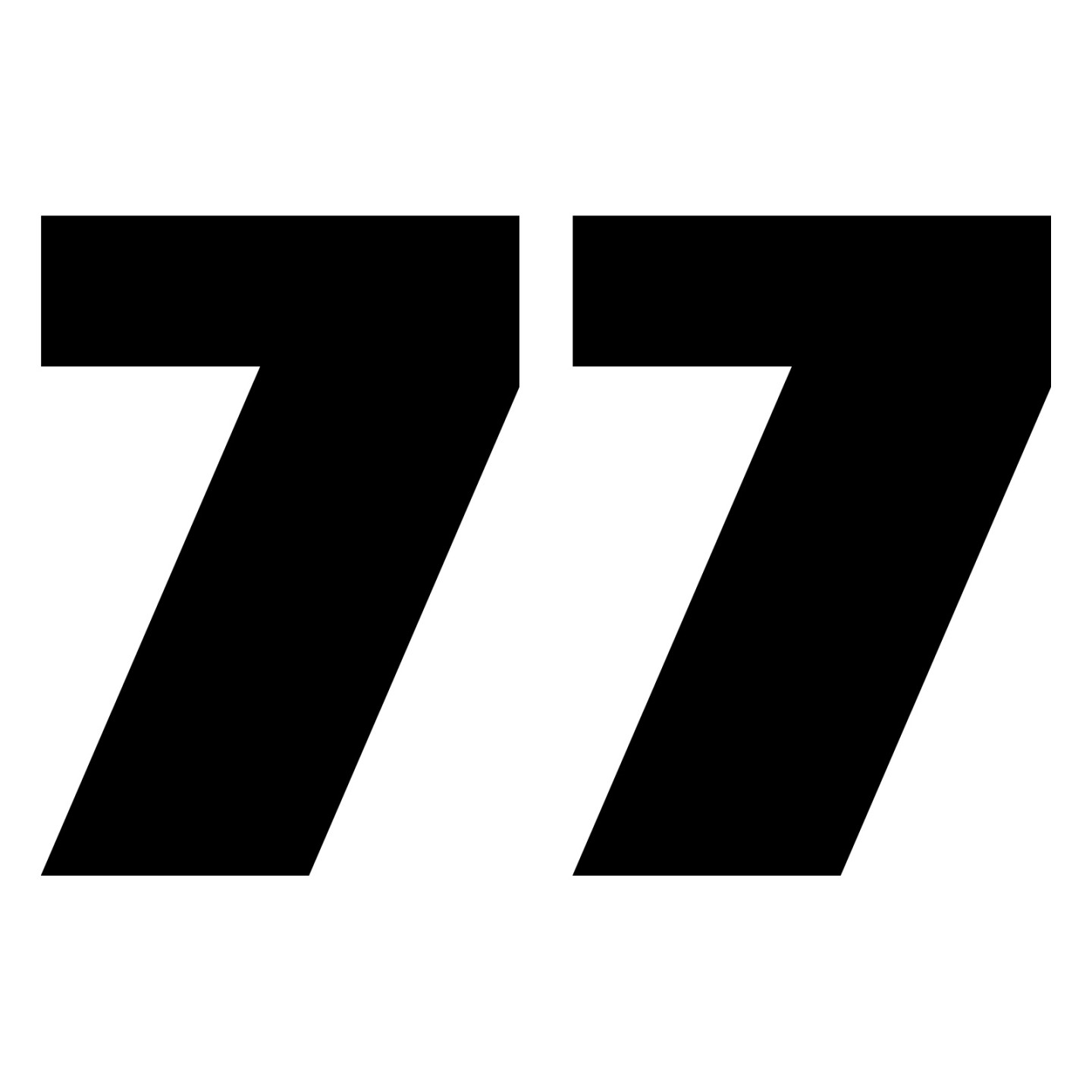 07 Sticker Number Race Number 7 Stickers – Motorsport Number Vinyl Decals (2-Pack)