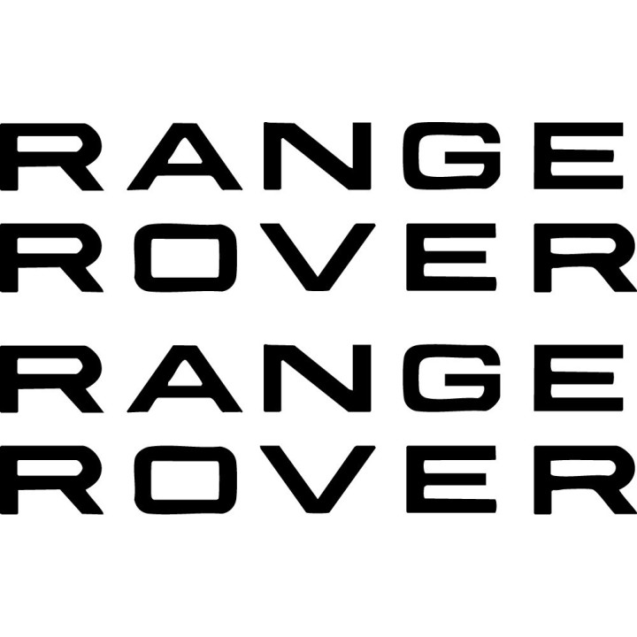Range Rover Stickers – Sport SVR Vogue Evoque Decals (2-Pack)