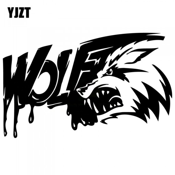 Wild Wolf Vinyl Decal...