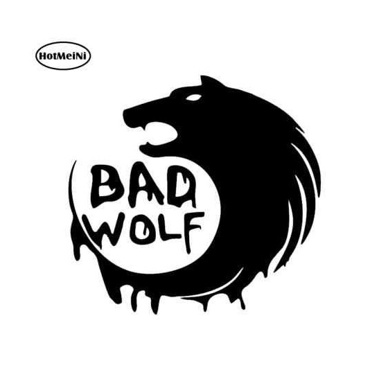 Wild Wolf Vinyl Decal...