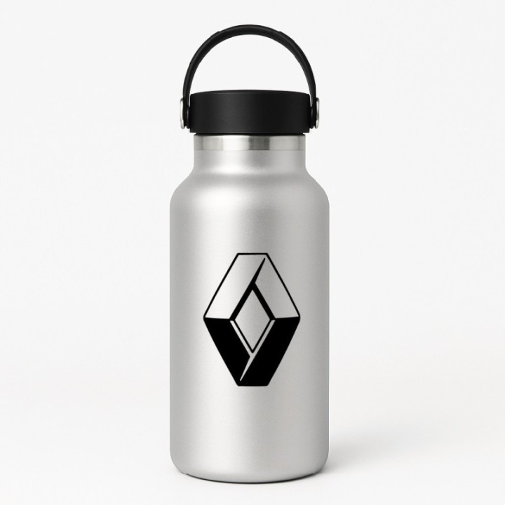 Renault Logo Stickers – Diamond Clio Megane Decals (2-Pack)