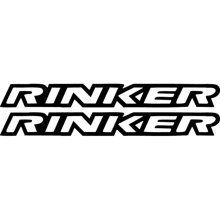 Rinker Boats Stickers – Powerboat Hull Marine Decals (2-Pack)