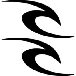 Rip Curl Stickers – Surf Wetsuit Lifestyle Decals (2-Pack)