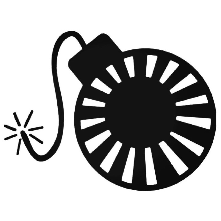 Buy Rising Sun Bomb Jdm Japanese Decal Sticker Online