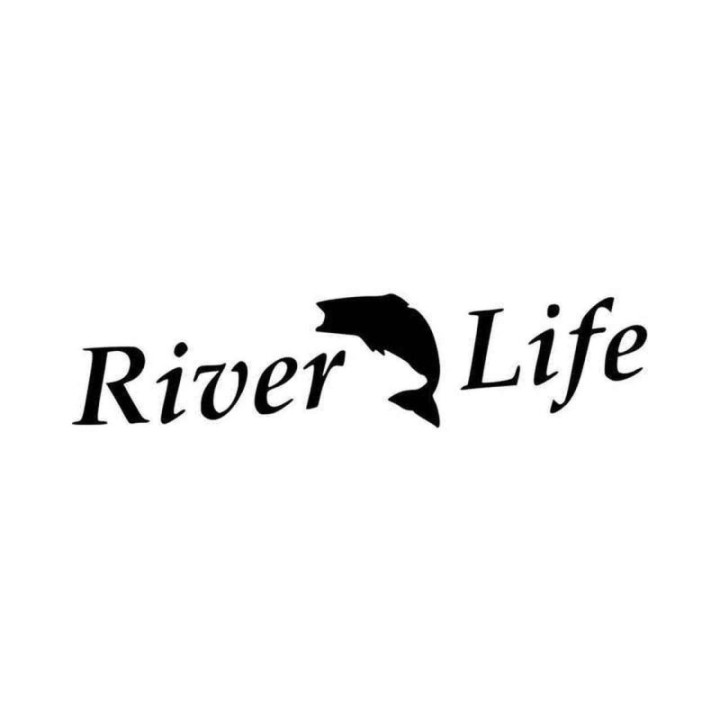 Buy River Life Fishing Vinyl Decal Sticker Online