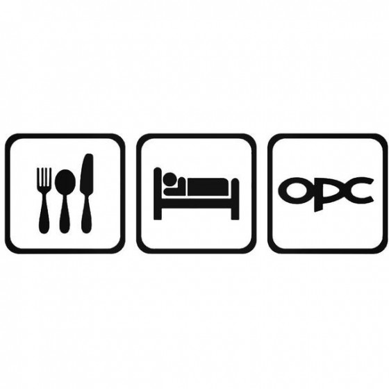 Eat Sleep Opel Opc 2 2...